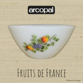 Large Arcopal dish or bowl, Fruits de France Ø 23.5 cm