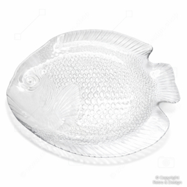 🐟 Large Fish Serving Platter – Arcoroc “Poisson” – 39 cm – Also Ideal for Sushi or Salads