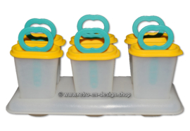 Moldes para paletas Vintage 70s con soporte, por Tupperware