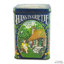 Vintage Fairy Tale Tin by Konmar – Featuring Little Red Riding Hood & Hansel and Gretel