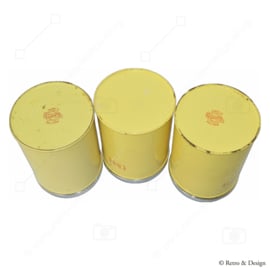 "Beautiful Set of 8 Vintage Brabantia Storage Canisters - A Touch of Nostalgia for Your Kitchen"
