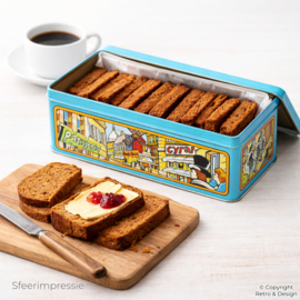 Vintage Peijnenburg Koekblik – Couque de Paris (ca. 1980–1989)