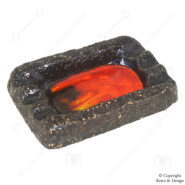 "Timeless Art: Vintage Lava Pottery Ashtray by Jan van Erp"