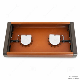 Vintage Brabantia Chafing Dish Shadow Brown – Warming Tray Model 2, 1970s