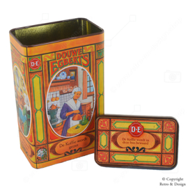 Boîte à Café Frisonne par Douwe Egberts : Un Élément Pratique de Nostalgie pour Votre Cuisine