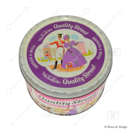 Boîte à bonbons vintage des années 1960 - 1970 Mackintosh Quality Street