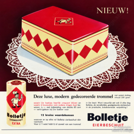 Vintage Bolletje koektrommel – Verblifa – jaren 60