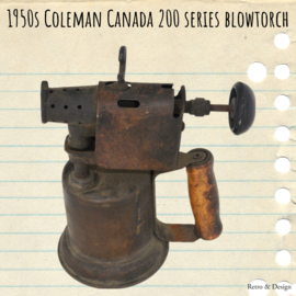 Brocante Coleman Canada Lötlampe der Serie 300 aus den 1950er Jahren