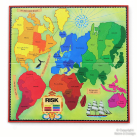 RISK – Vintage Strategiespel Parker Brothers 1992