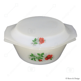 Plat à four ou cocotte Arcopal, Rose de France Ø 20 cm