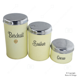 🌟 Brabantia Storage Canisters for Biscuits, Sugar, and Cocoa: A Stylish Nod to the 1950s and 60s! 🌟