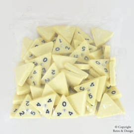 Tri-Ominos De Luxe 1989: Juego de Puzzle Estratégico con un Giro Único en el Dominó
