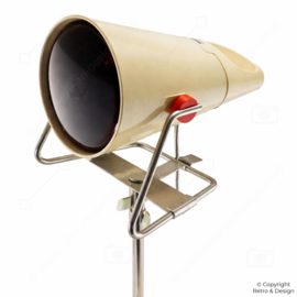 Philips Infraphil with Stand – Varia Deluxe 3609S | Vintage Infrared Heat Lamp (c. 1970)