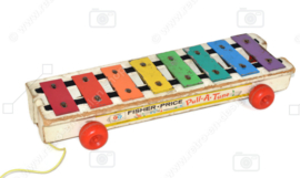 Vintage Fisher Price "Pull-a-tune" xylophone 1964