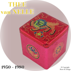 Charme Rétro : Boîte à Thé Cube Vintage Van Nelle