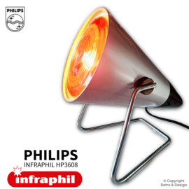 Philips Infraphil HP3608 – Vintage Warmtelamp met Originele Doos