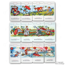 Freddie’s Avontuurlijke Luchtreis – Vintage rekenkwartet van Jumbo (1958)