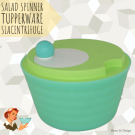 Grüne Tupperware Expressions Salatschleuder