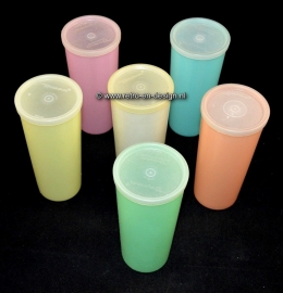 Vintage Tupperware Longdrinks, Jumbo-becher, 16,5 cm.