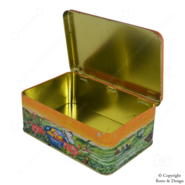 "Vintage Masterpiece: The Artistic Tea Tin by Rina Burger"