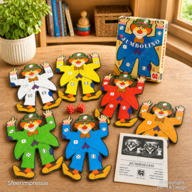 Jumbolino – Jeu de société vintage Jumbo – 1978 – Jeu éducatif pour enfants