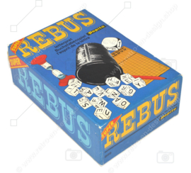 Vintage spel Super Rebus van Papita uit 1978