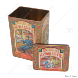 Vintage Douwe Egberts bewaarbus voor Aroma Koffie