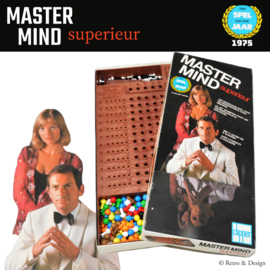 Ontdek het bekroonde spel van Mastermind Superieur! | VERKOCHT | & Design - 2nd hand collectibles - Webshop Retro-Vintage woonaccessoires
