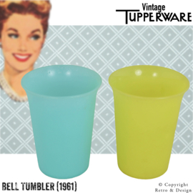 Wiederentdecken des Retro-Stils: Tupperware Bell Becher - Zeitlose elegante Trinkbecher