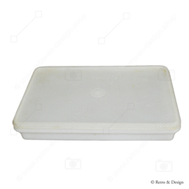 Caja de almacenamiento Tupperware vintage de las décadas de 1960 y 1970