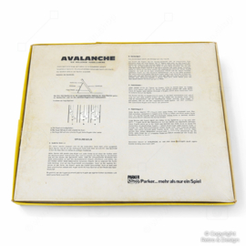 Juego de Canicas Avalanche – Parker – 1965 – Juego de Habilidad Vintage Completo