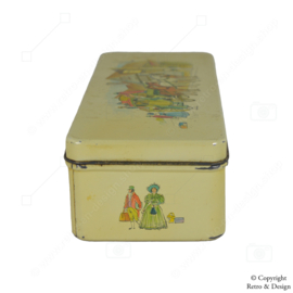 "Vintage Elegance: Luxurious Pickwick Tea Tin from the Douwe Egberts Heritage Period (1930-1970)"