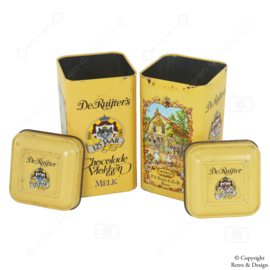 "Chocolate Flakes Nostalgia: De Ruijter's 125 Years. Vintage Tins from 1985"