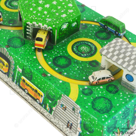 Tin Toy Autobahn "Abtotpacca" – Jouet mécanique de l'Union Soviétique (URSS), années 1960