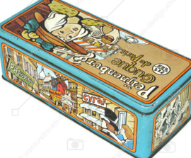 Vintage Peijnenburg cake or gingerbread tin for Couque de Paris with images of Paris