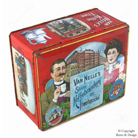 Nostalgic Tin, Van Nelle's Steam Coffee Roastery and Tea Trade from 1976