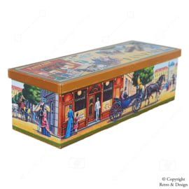 Vintage Fanfare Chocolate Tin - Nostalgic Decoration from the 1980s