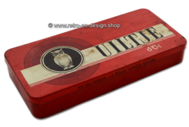 Vintage Blechdose für Zigarren der Marke "Uiltje" d'Or