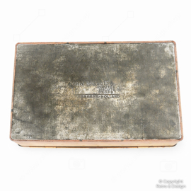 Lata Vintage Van Melle’s Floral – Caja Holandesa Rosa Salmón – Coffret Hollandais