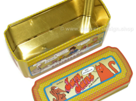 ​Vintage storage tin for WASA crispbread with Jack, Jacky and the Juniors by Jan Kruis