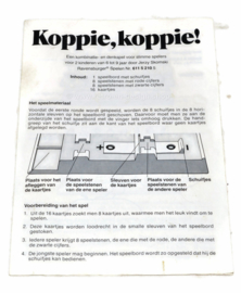 Vintage spel "Koppie Koppie" van Ravensburger uit 1980