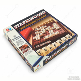 Vintage Stapelwoord – 3D Woordspel MB Spellen (1986)