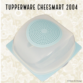 Tupperware CheeSmart Cubic, transparente y azul claro