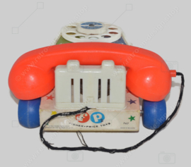 Le téléphone jouet "Chatter" de Fisher-Price Vintage 1961 original (également connu de Toy Story)