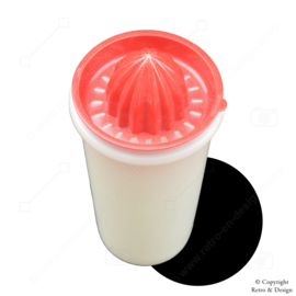 Conteneur Tupperware Transparent avec Bec Verseur et Presse-agrumes – Classique des années 1960