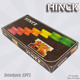 Hinck, Jeu de Société Vintage (1973) - Interbero Productions, Jeu de Société Stratégique de l'Histoire du Jeu Néerlandais