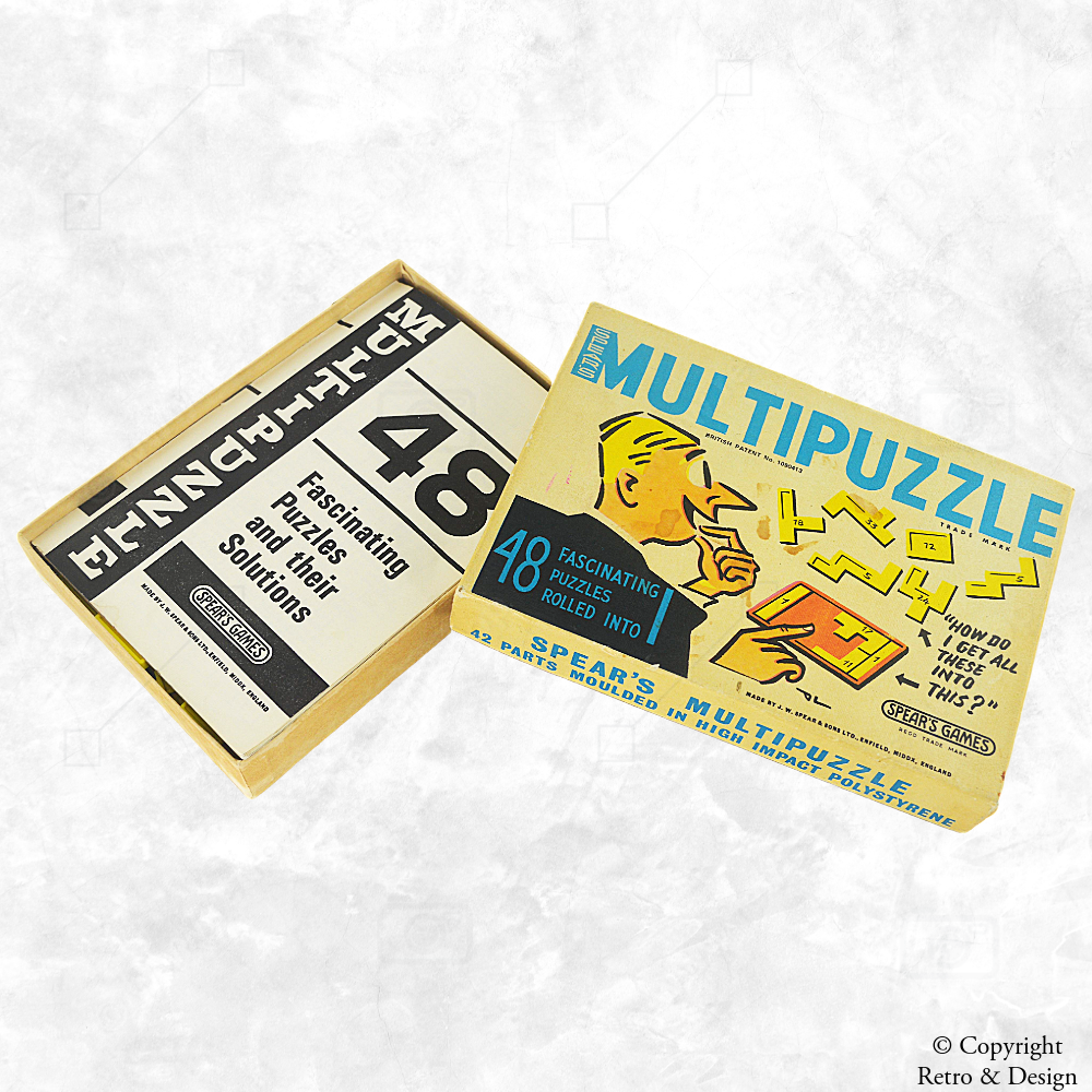 Spear’s Multipuzzle – 48 Fascinating Puzzles in 1 (1960s)