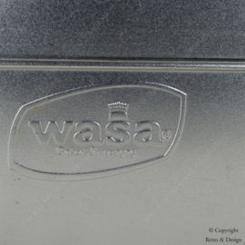"The Timeless Beauty of the Silver Coloured WASA Storage Tin!"