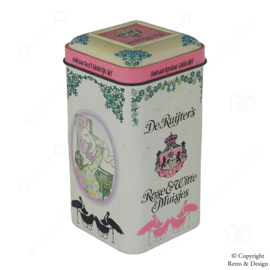 Elegance and Tradition: Vintage Tin for Rose and White "Muisjes" by De Ruijter