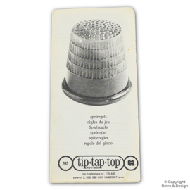 Jumbo Tip Tap Top Pop-O-Matic – Vintage Gezelschapsspel 1977